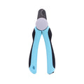 Blue heavy-duty dog nail trimmers with safety guard